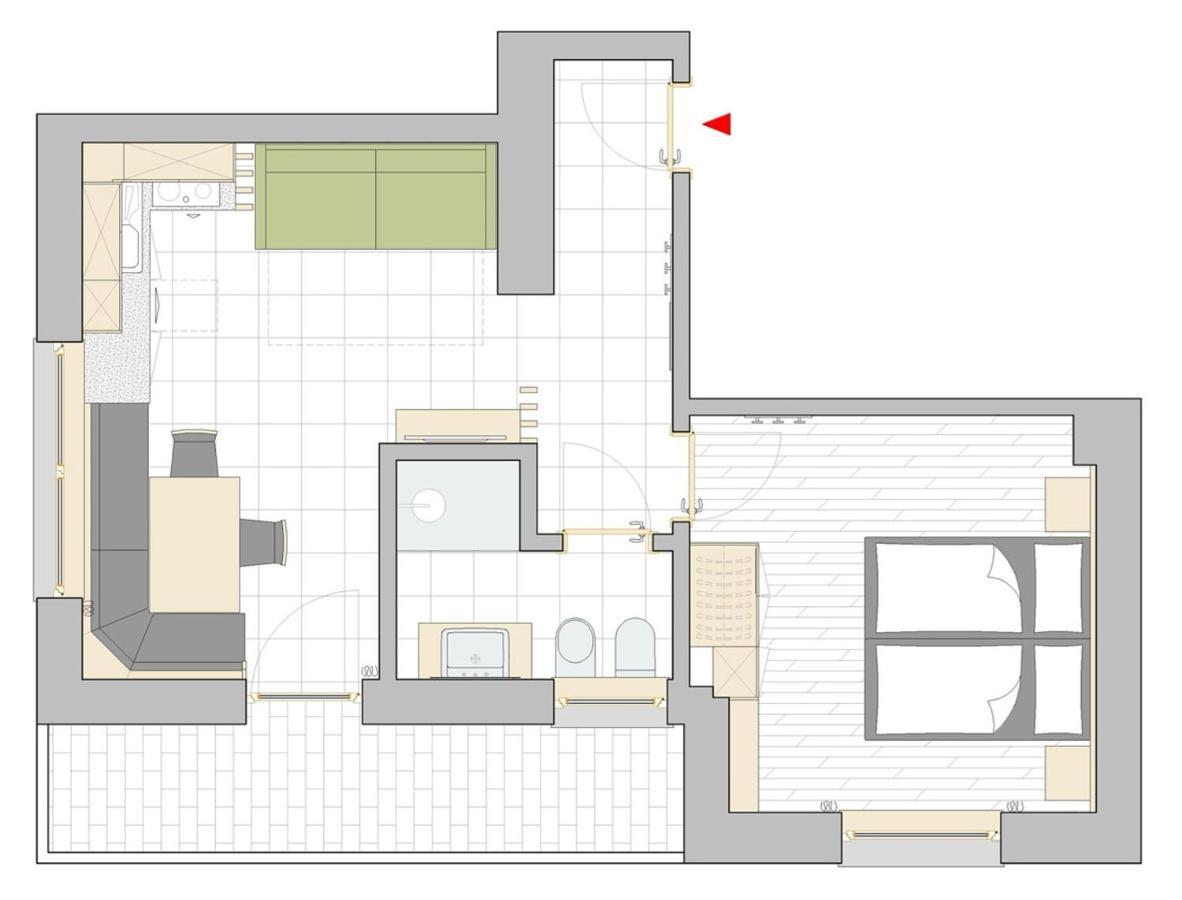 Niciora Apartment Badia  Luaran gambar